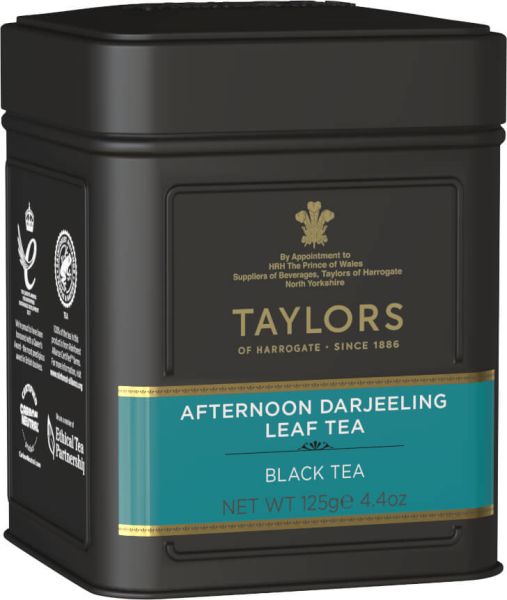 Taylors of Harrogate Afternoon Darjeeling Tea, loser Tee, Dose, 125 g