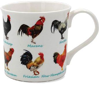Becher Hühner