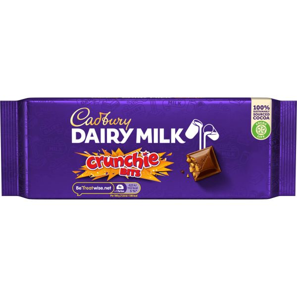 Cadbury Dairy Milk Crunchie Bits, 180 g