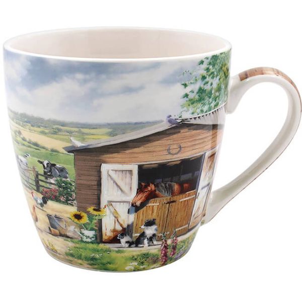 Becher Farmhouse - Bauernhof, Breakfast Mug XL