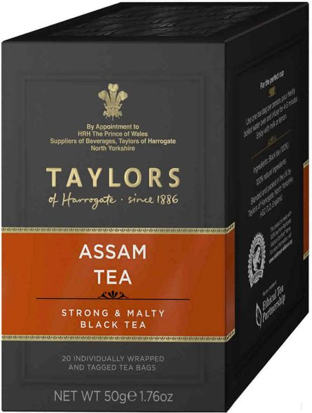 Taylors of Harrogate Assam Tea, 20 Teebeutel (50 g)