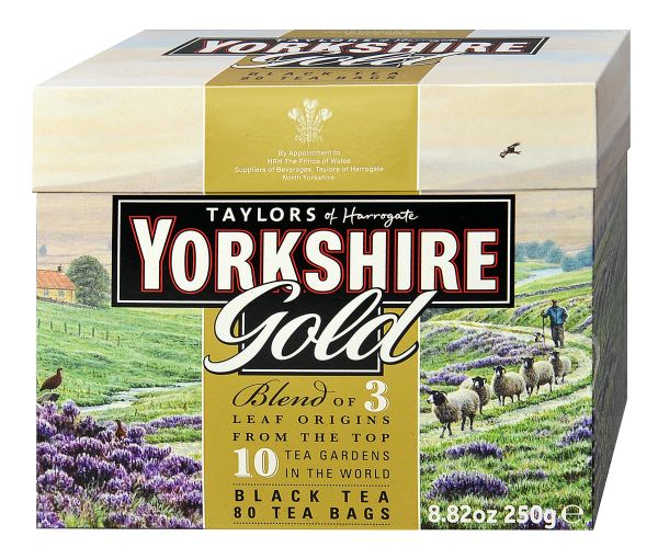 Yorkshire Gold Tea, 80 Teebeutel (250 g)