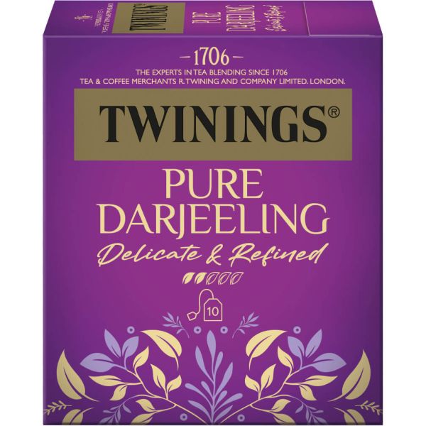 Twinings Pure Darjeeling Tee, 10 Teebeutel (20 g)