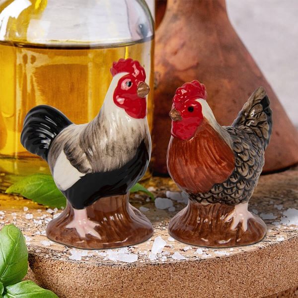 Salz- und Pfeffer-Streuer Rooster