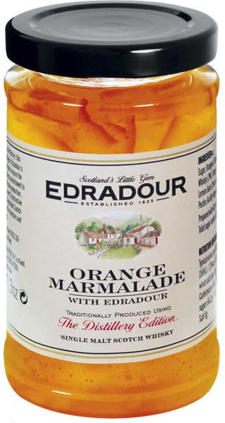 Mackays Orangenmarmelade mit Edradour Scotch Whisky
