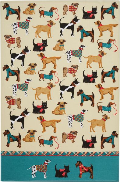 Geschirrtuch Hound Dogs, Ulster Weavers