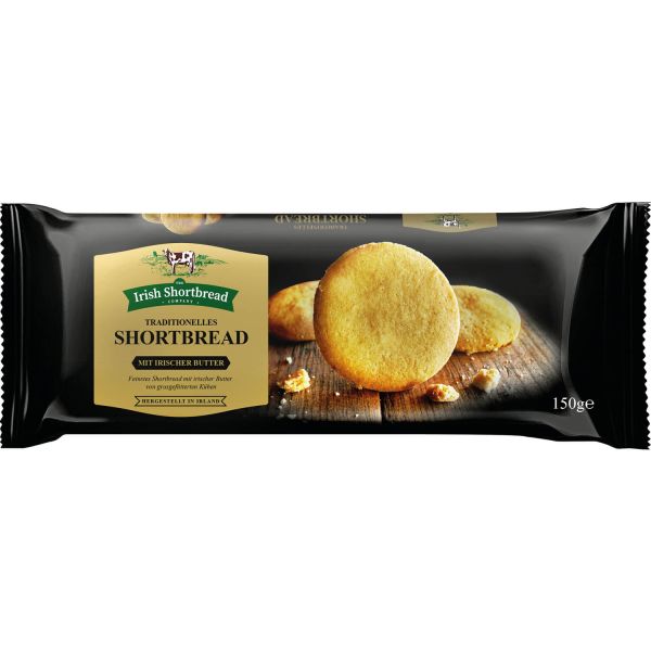 The Irish Shortbread Company Shortbread-Taler, 150 g