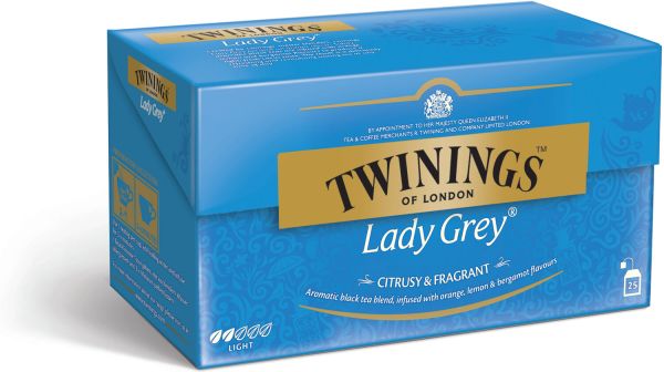 Twinings Lady Grey Tee, 25 Teebeutel (50 g)