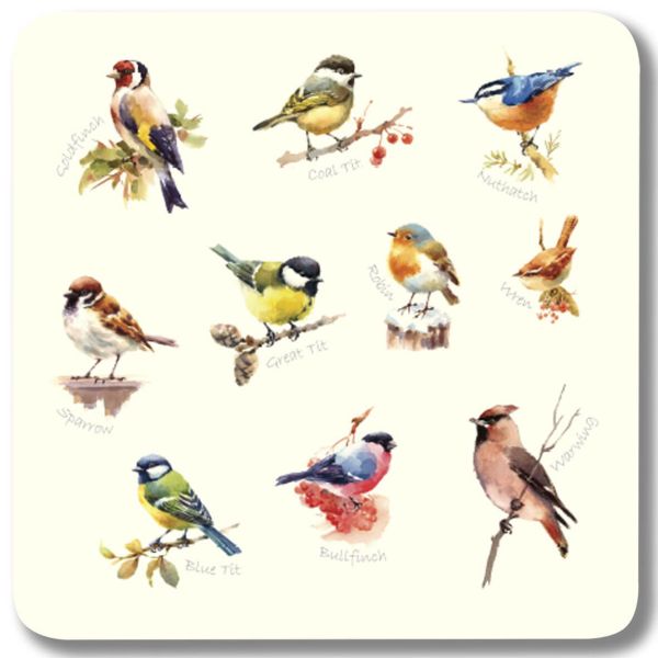 Topfuntersetzer Garden Birds – Gartenvögel