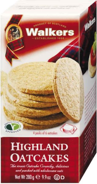 Walkers Highland Oatcakes, 280 g