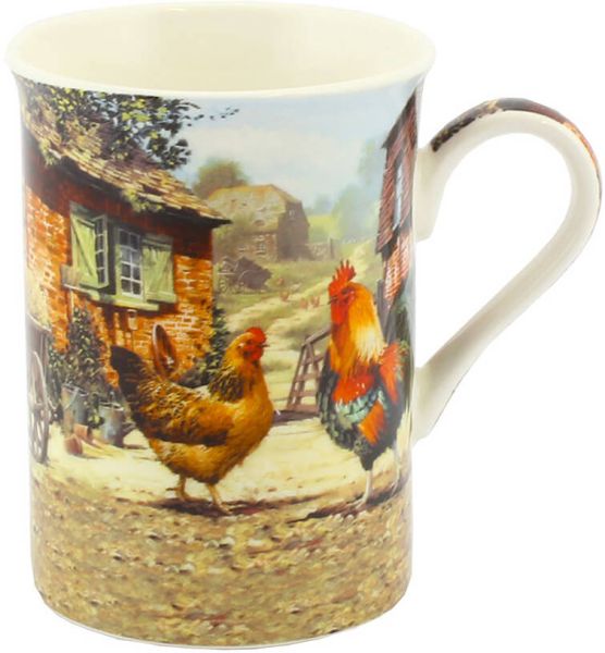 Becher Hahn und Henne, schmale Form