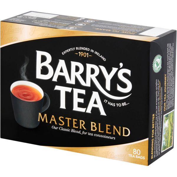 Barrys Tea Master Blend, 80 Teebeutel (250 g)