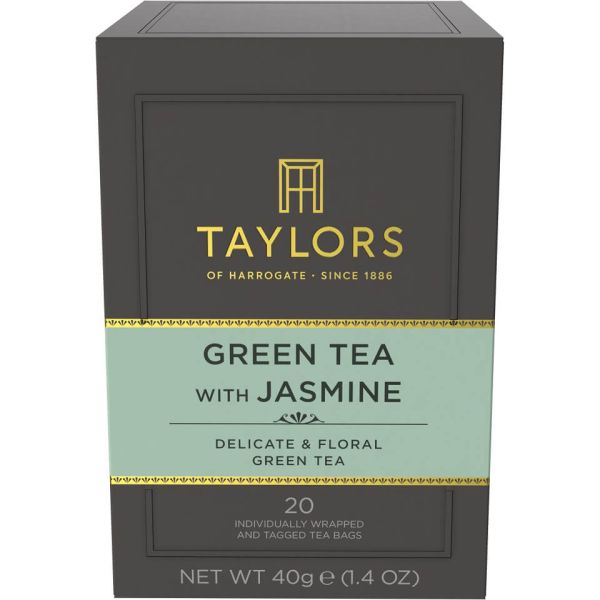Taylors of Harrogate Green Tea With Jasmine, 20 Teebeutel (40 g)