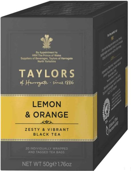 Taylors of Harrogate Lemon & Orange, 20 Teebeutel (50 g)